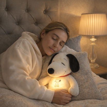 Snoopy - la peluche qui respire