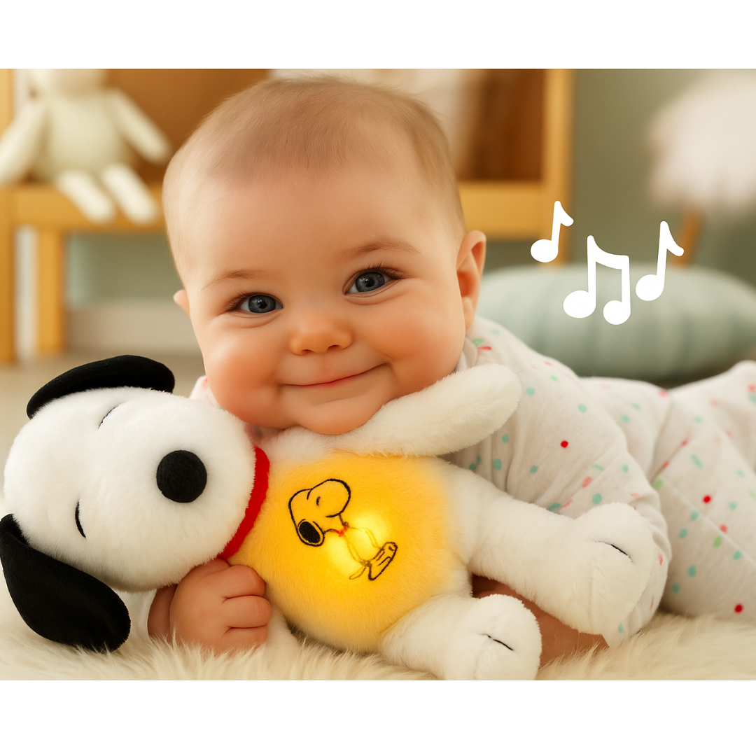 Snoopy - la peluche qui respire