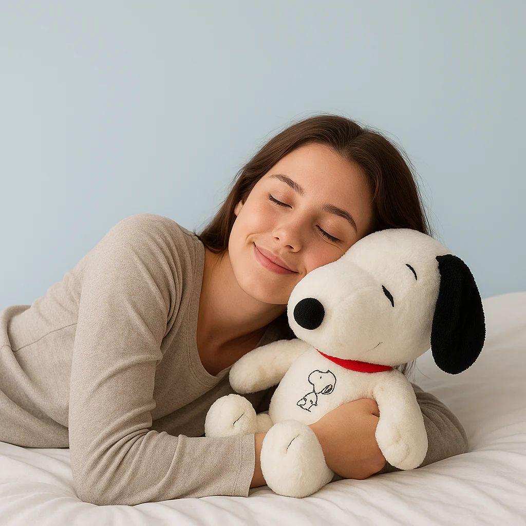 Snoopy - la peluche qui respire