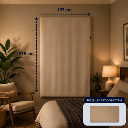 Rideau Occultant Portable XXL, chambre pour bébé enfant, pièce sombre, meilleur sommeil