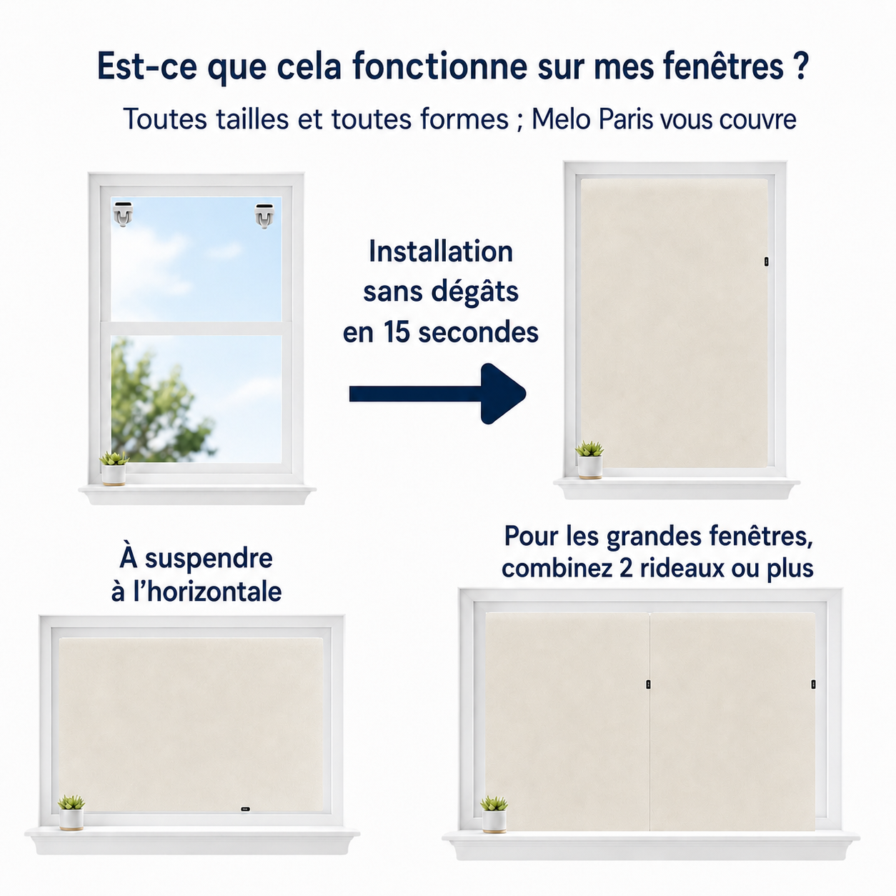 Rideau Occultant Portable, chambre pour bébé enfant, pièce sombre, meilleur sommeil